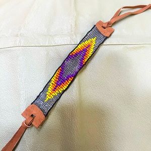 Handmade Peyote/Miyuki beaded bracelet